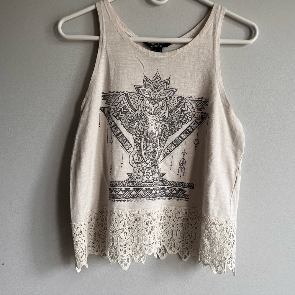 Street Wear Society Mendhi-inspired Tank top - size Medium